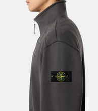 Load image into Gallery viewer, Half-Zip Sweatshirt Grey