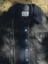 Load image into Gallery viewer, Barbour x A.P.C. Beaufort Waxed Jacket Dark Navy