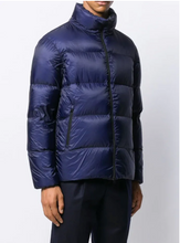 Load image into Gallery viewer, Blue Bomber Jacket In 7 Den