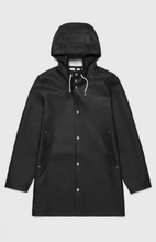 Load image into Gallery viewer, Black Stockholm Raincoat