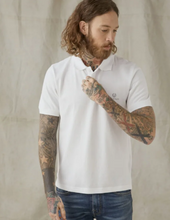 Load image into Gallery viewer, White Short Sleeved Polo