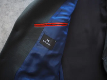 Load image into Gallery viewer, Dark Green Wool Coat