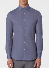 Load image into Gallery viewer, Blue French Collar Shirt