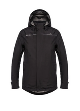 Load image into Gallery viewer, Black Laminar Bike Crossover Jacket