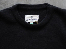 Load image into Gallery viewer, Black Oland Crew Neck Sweater