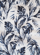 Load image into Gallery viewer, Shirt Collar Cuteaway Blue Canvas In Linen