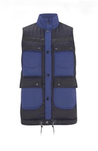 Load image into Gallery viewer, Navy Gilet x White Mountainneering