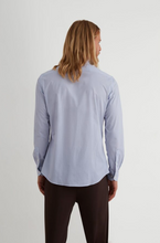 Load image into Gallery viewer, Blue Micro Check Button Down Shirt