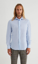 Load image into Gallery viewer, Light Blue French Collar Shirt