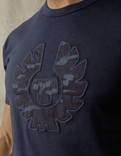 Load image into Gallery viewer, Applique Camo T-Shirt In Dark Ink