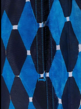 Load image into Gallery viewer, 'Diamond' Print Swim Shorts Blue