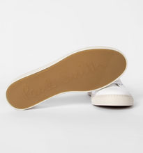 Load image into Gallery viewer, White 'Painted Stripe' 'Hansen' Trainers