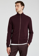 Load image into Gallery viewer, Burgundy Cashmere Cardigan