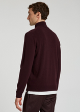 Load image into Gallery viewer, Burgundy Cashmere Cardigan