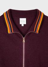 Load image into Gallery viewer, Burgundy Cashmere Cardigan