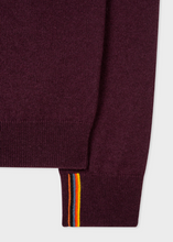 Load image into Gallery viewer, Burgundy Cashmere Cardigan