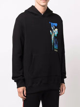 Load image into Gallery viewer, Damson Floral Panel Motif Hoodie