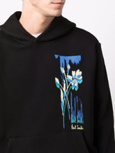 Load image into Gallery viewer, Damson Floral Panel Motif Hoodie
