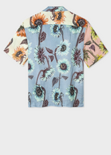 Load image into Gallery viewer, Pastel Colour-Block 'Sunflower' Print Short-Sleeve Shirt
