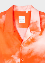 Load image into Gallery viewer, Red 'Cloud' Print Short-Sleeve Shirt