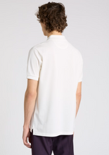 Load image into Gallery viewer, White Paint Splatter Polo Shirt