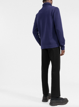 Load image into Gallery viewer, Blue Cardigan In Stretch Cotton