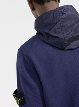 Load image into Gallery viewer, Blue Cardigan In Stretch Cotton