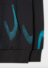 Load image into Gallery viewer, Black 'Spray' Print Hoodie