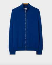 Load image into Gallery viewer, Blue Cashmere Cardigan