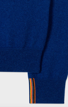 Load image into Gallery viewer, Blue Cashmere Cardigan