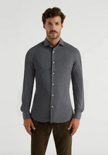 Load image into Gallery viewer, Grey French Collar Shirt
