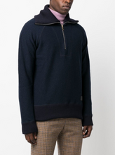 Load image into Gallery viewer, Half-Zip Sweater Blue