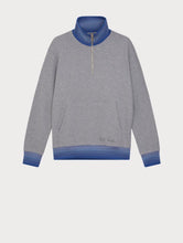 Load image into Gallery viewer, Zip-Neck Sweatshirt Grey
