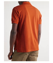 Load image into Gallery viewer, Artist Stripe Polo Shirt Orange
