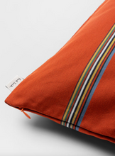 Load image into Gallery viewer, Signature Stripe Cushion Orange
