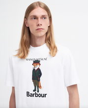 Load image into Gallery viewer, Barbour x Maison Kitsuné Beaufort Fox T-Shirt White
