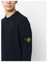 Load image into Gallery viewer, Blue Crewneck Knit
