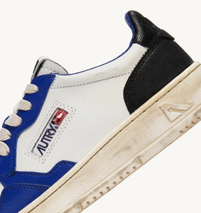 Sneakers Medalist Super Vintage White Blue And Black