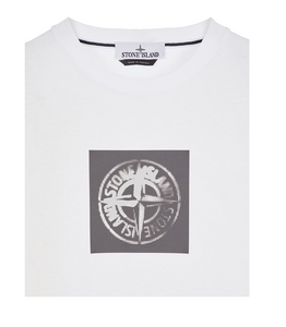 2NS83 'INSTITUTIONAL ONE' PRINT WHITE