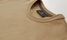 Load image into Gallery viewer, Khaki Centenary Sleeve Logo T-Shirt

