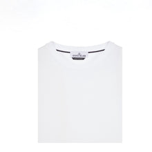 Load image into Gallery viewer, 2RC86 &#39;STRIPES SIX&#39; PRINT WHITE SHORT-SLEEVE T-SHIRT
