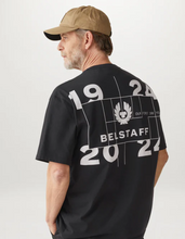 Load image into Gallery viewer, BLACK CENTENARY DOUBLE LOGO T-SHIRT
