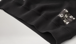 Centenary Applique Label Sweatshirt Black