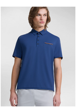 Load image into Gallery viewer, Oxford Pocket Polo Black
