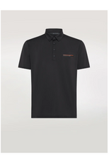 Load image into Gallery viewer, Oxford Pocket Polo Black

