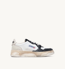 Load image into Gallery viewer, Sneakers Medalist Super Vintage Dark Grey And Blue
