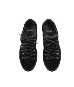 Marostica Low Black Suede/Black Sole