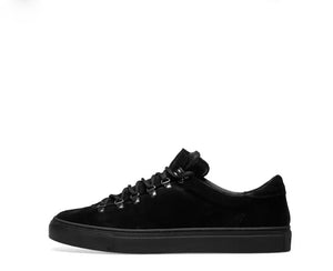 Marostica Low Black Suede/Black Sole