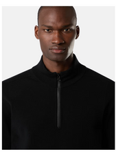 Load image into Gallery viewer, Black Half Zip Sweater
