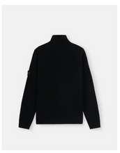 Load image into Gallery viewer, Black Half Zip Sweater
